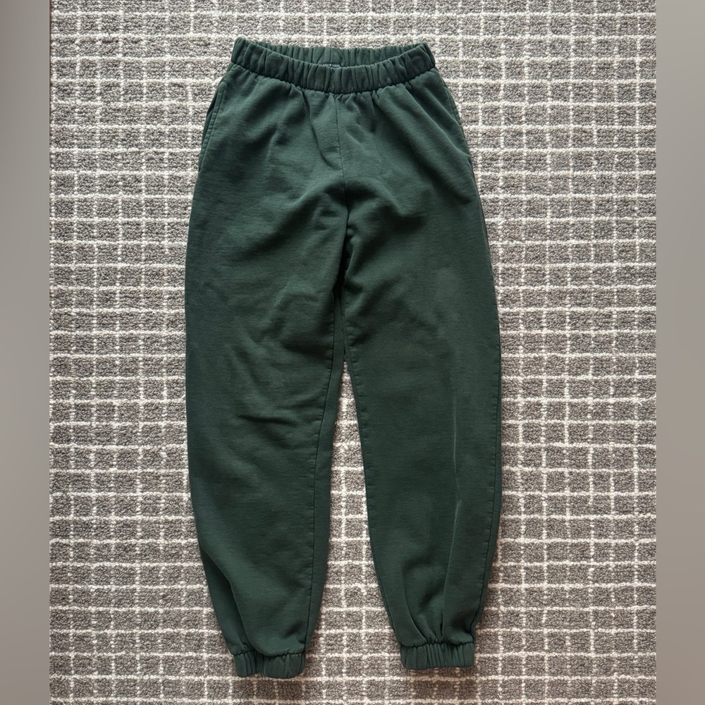 Cozy Green Brandy Melville Sweatpants